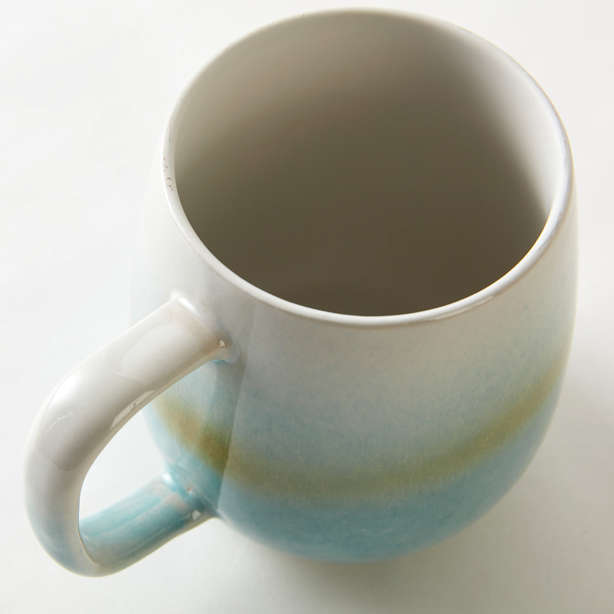 【家居】蛋形馬克杯 貝殼藍 600ml