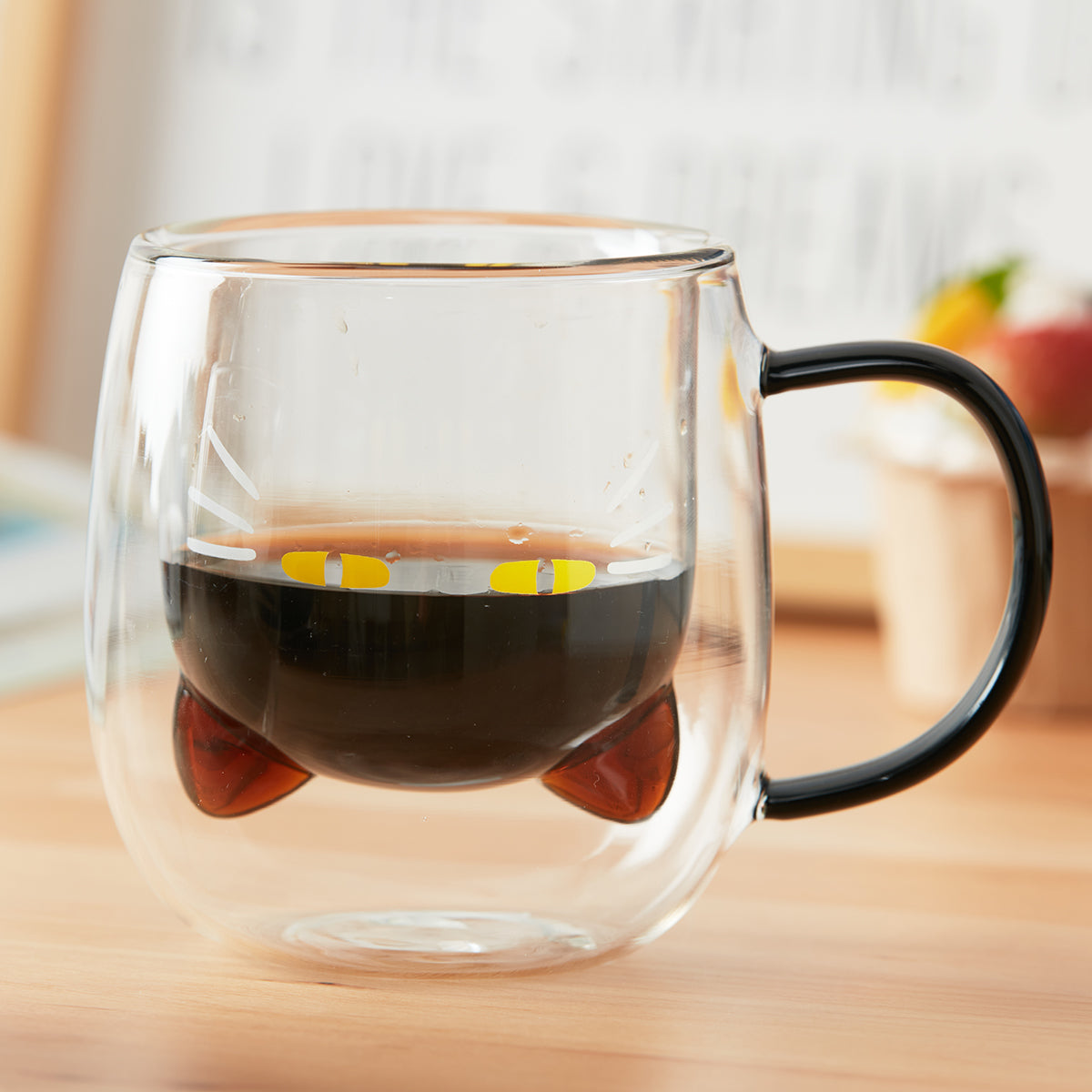 【家居】雙層玻璃馬克杯