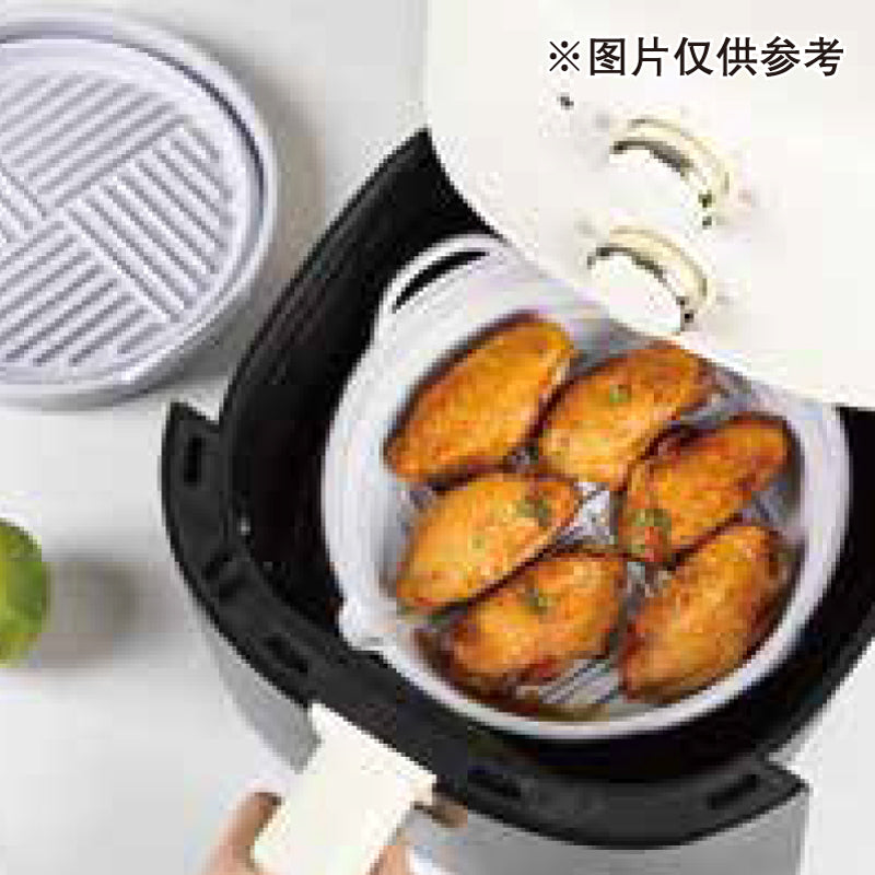 【家居】矽膠空氣炸鍋用焗盤 灰色