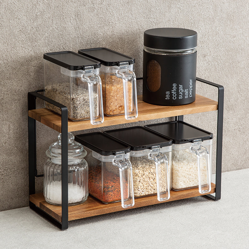 【家居】可摺疊相思木調料架 SY02