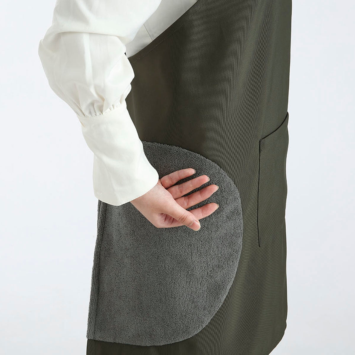 【家居】圍裙 附擦手巾