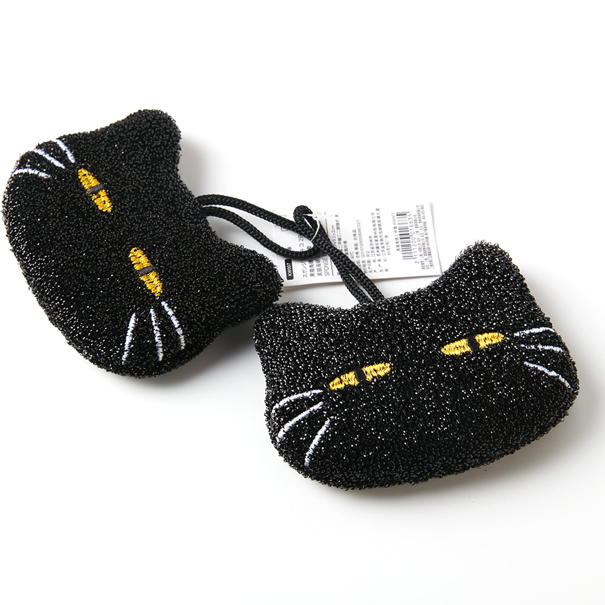 【家居】小肥啾/黑貓海綿 2件套