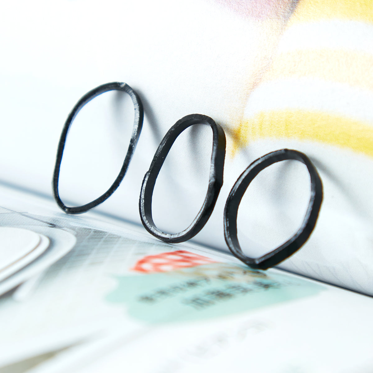 【家居】基礎打底發圈量販裝 黑色