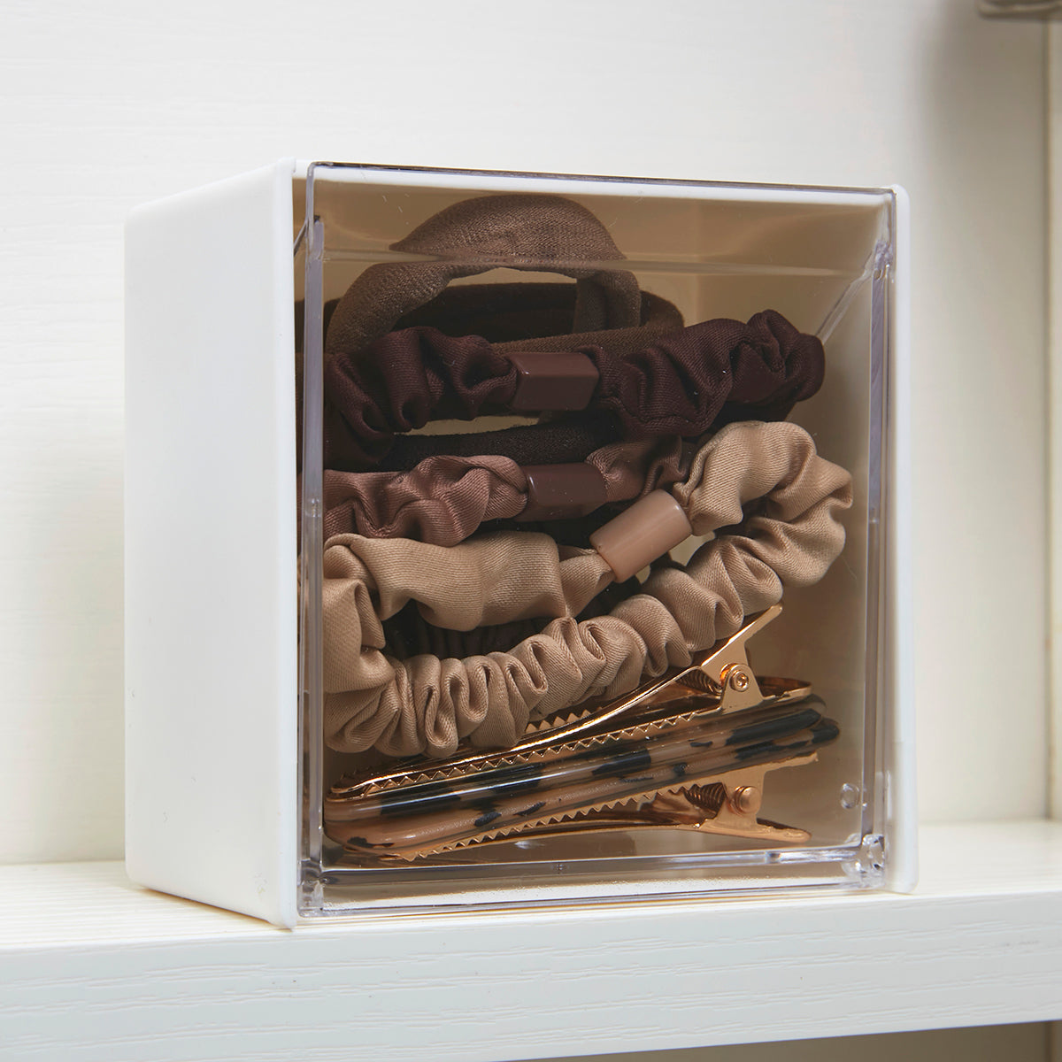 【家居】掛壁粘貼式翻蓋小物收納盒 JC025