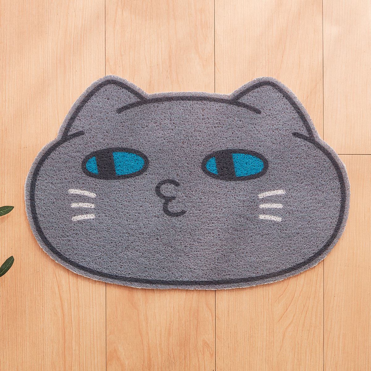 【家居】室外門墊 灰貓