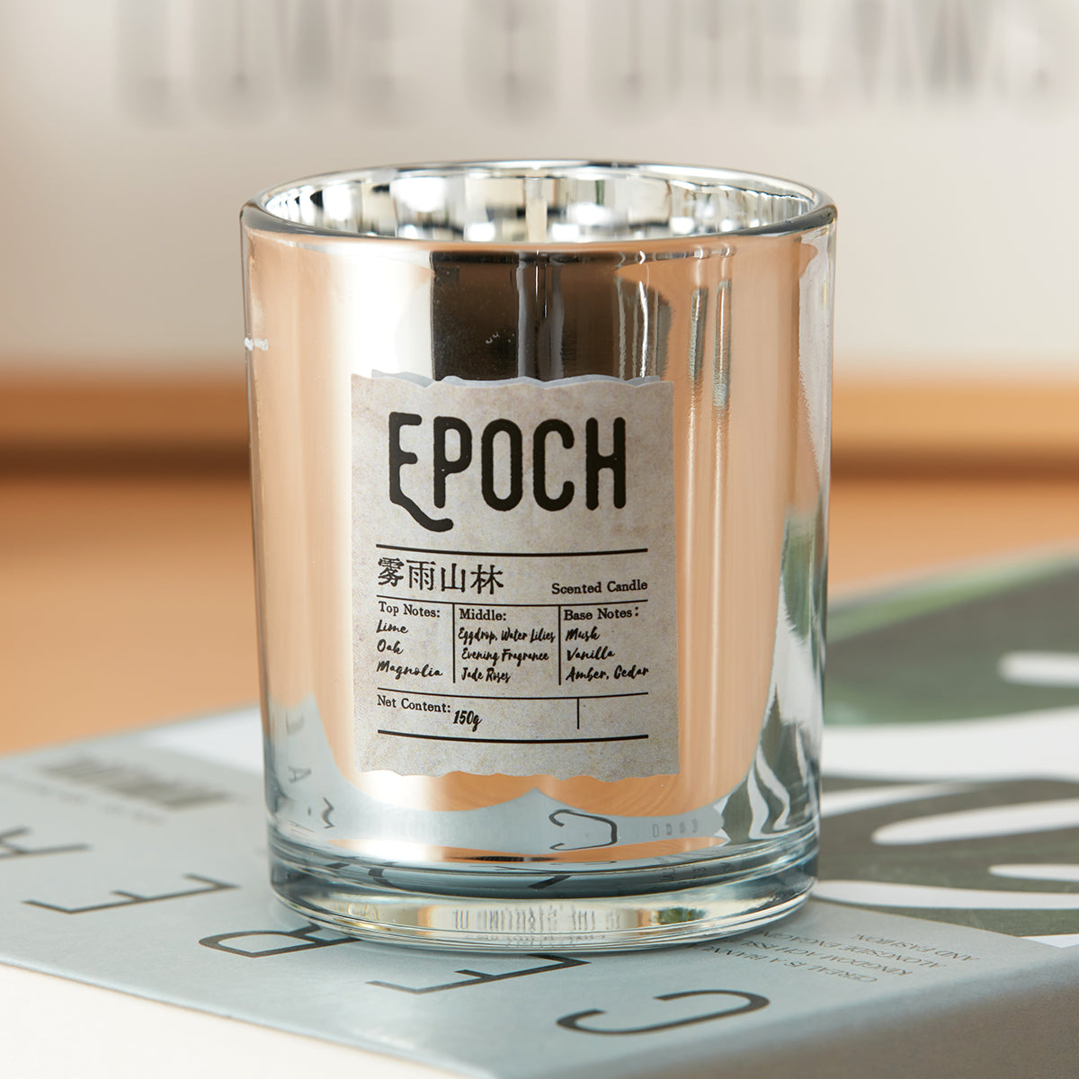 【家居】香氛蠟燭 冰川 150g