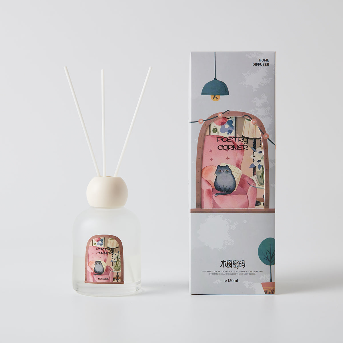 【家居】香薰 木窗密碼 150ml