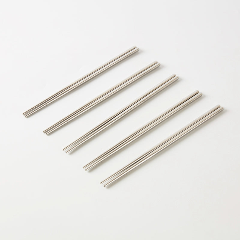 【家居】不銹鋼筷 5雙組