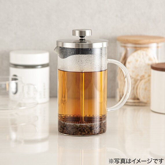 【家居】耐熱玻璃法壓壺 600ml R600