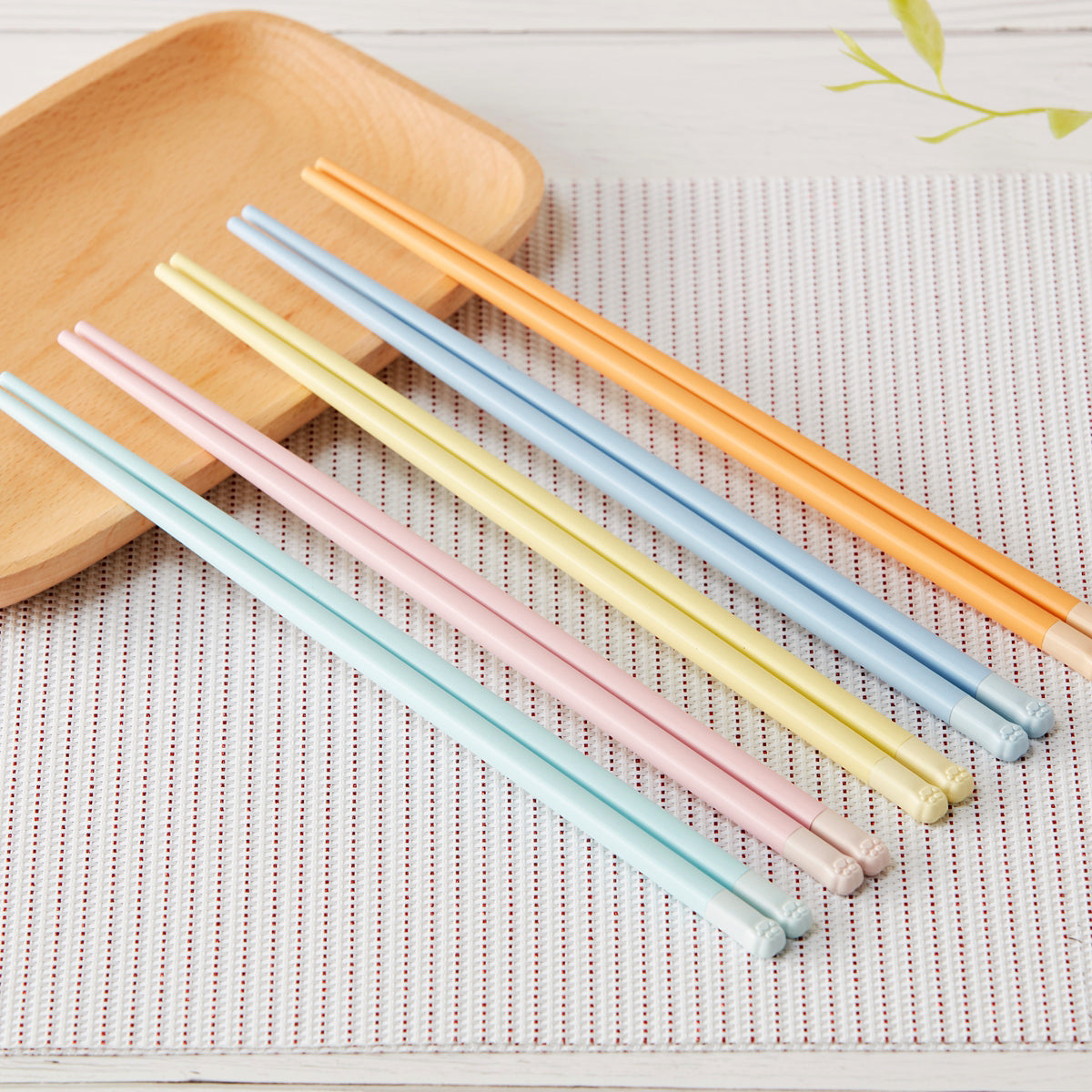 【家居】洗碗機可用貓爪筷 6雙組