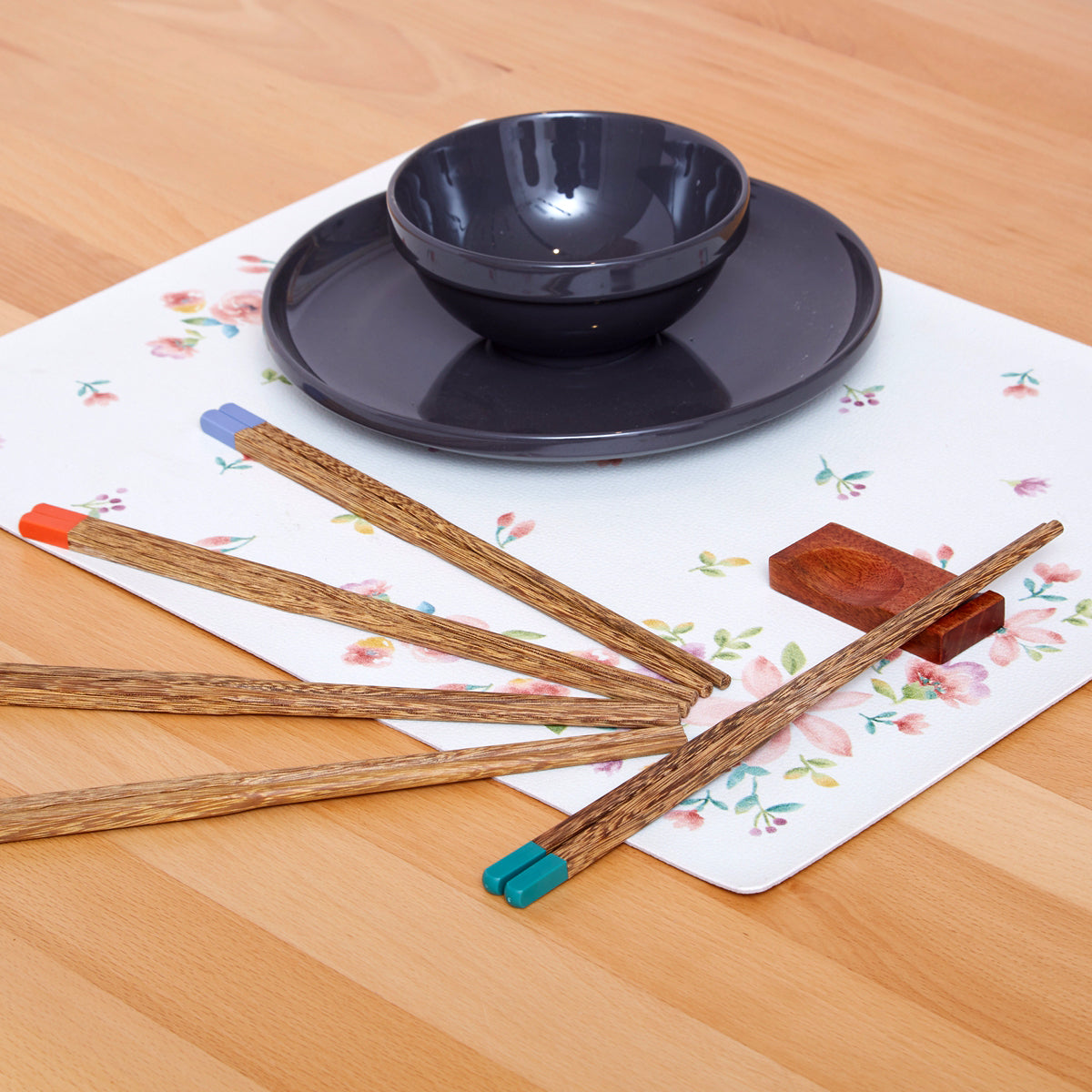 【家居】分色木筷6雙組