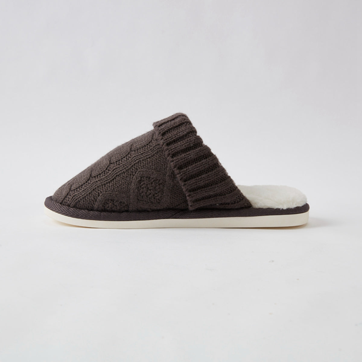 【家居】編織毛線拖鞋 S