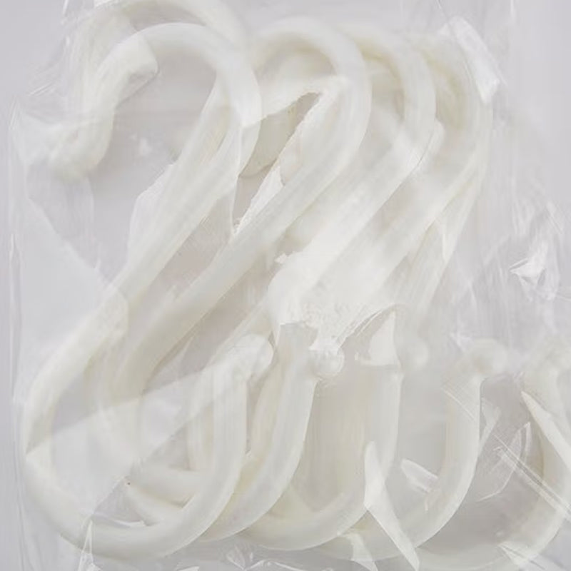 【家居】白色S鈎 6P