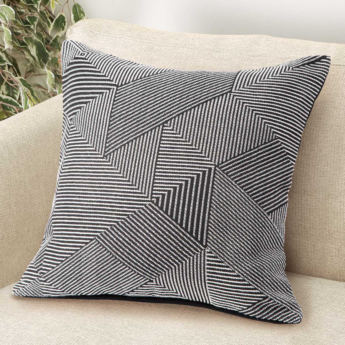 【家居】靠靠墊套 幾何時尚