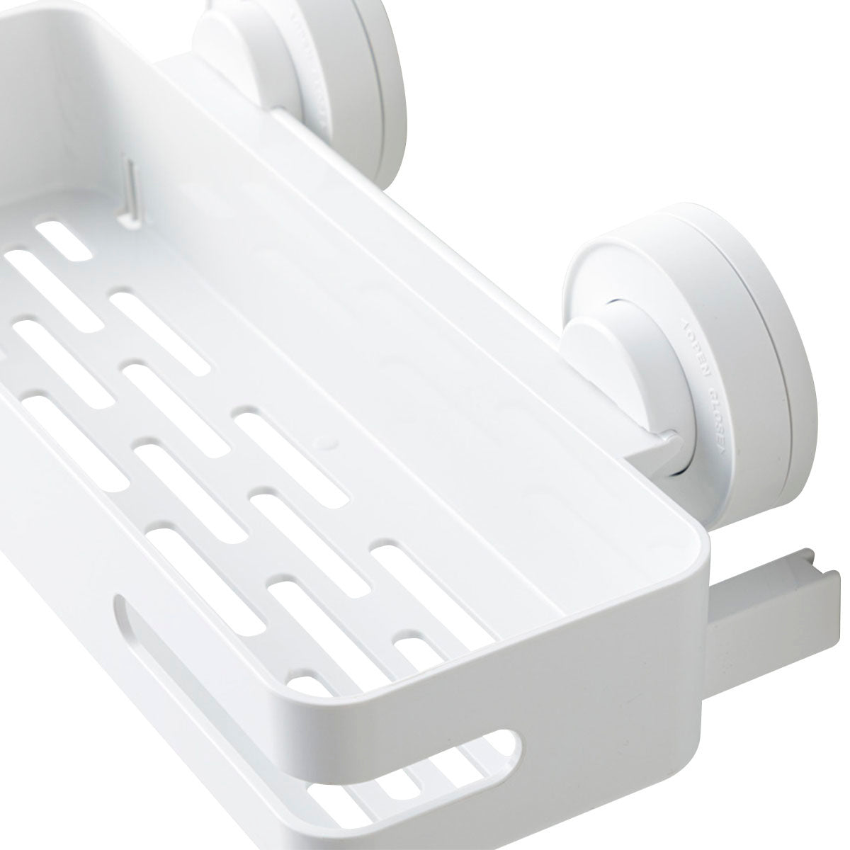 【家居】無痕強力吸盤置物架 白色 MS02