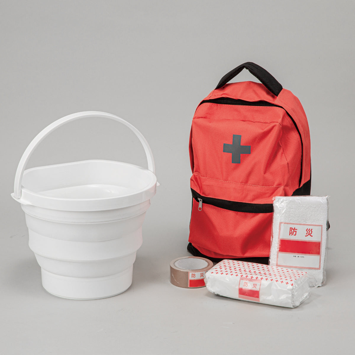 【家居】摺疊水桶 白色 DY