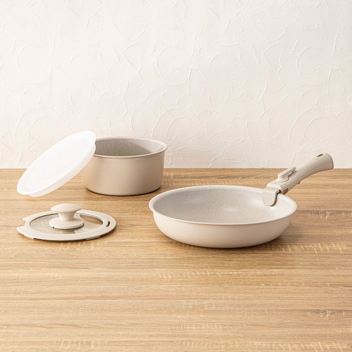 【家居】IH輕量煎鑊湯鍋5/7件套 TORERU2BE