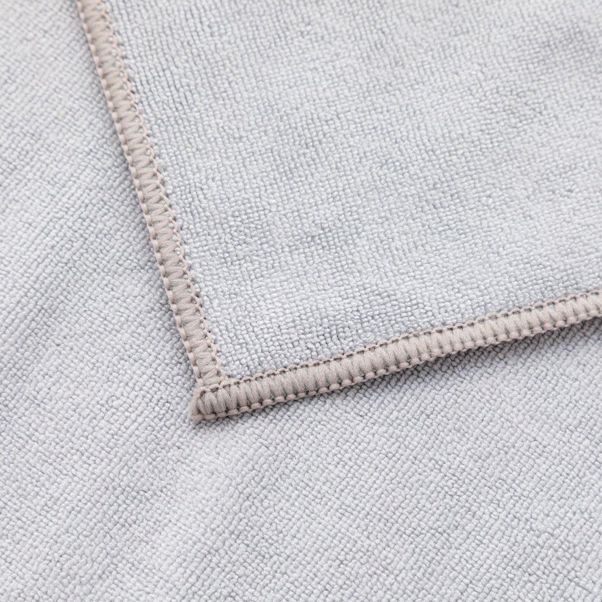 【家居】微纖維毛巾 淡灰色 2P