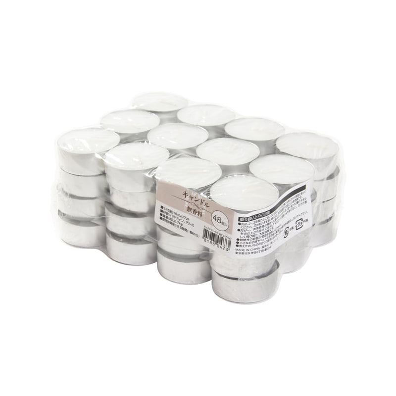 【家居】茶蠟無香 48個裝