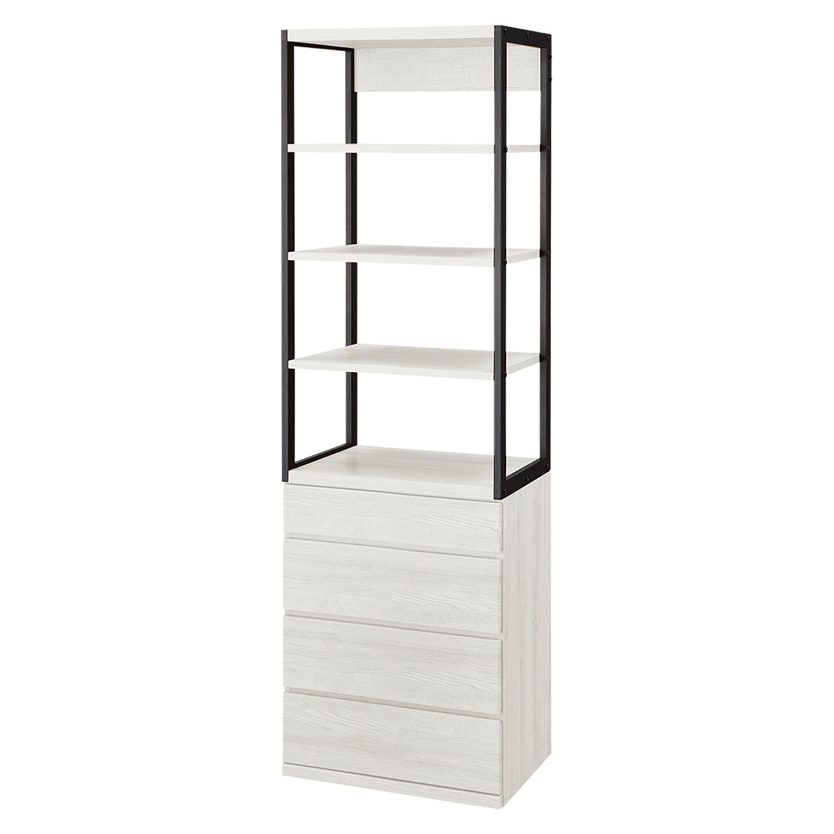 【傢俱】開放收納櫃 ATEN 60 K 白色