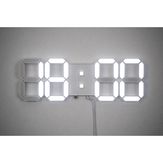 【家居】LED立體數字電子掛鍾usb 001SL