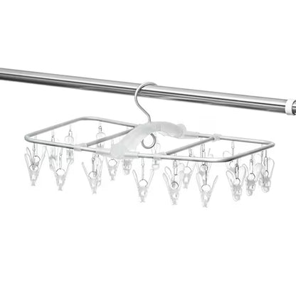 【家居】鋁合金折疊PC衣架24P/40P