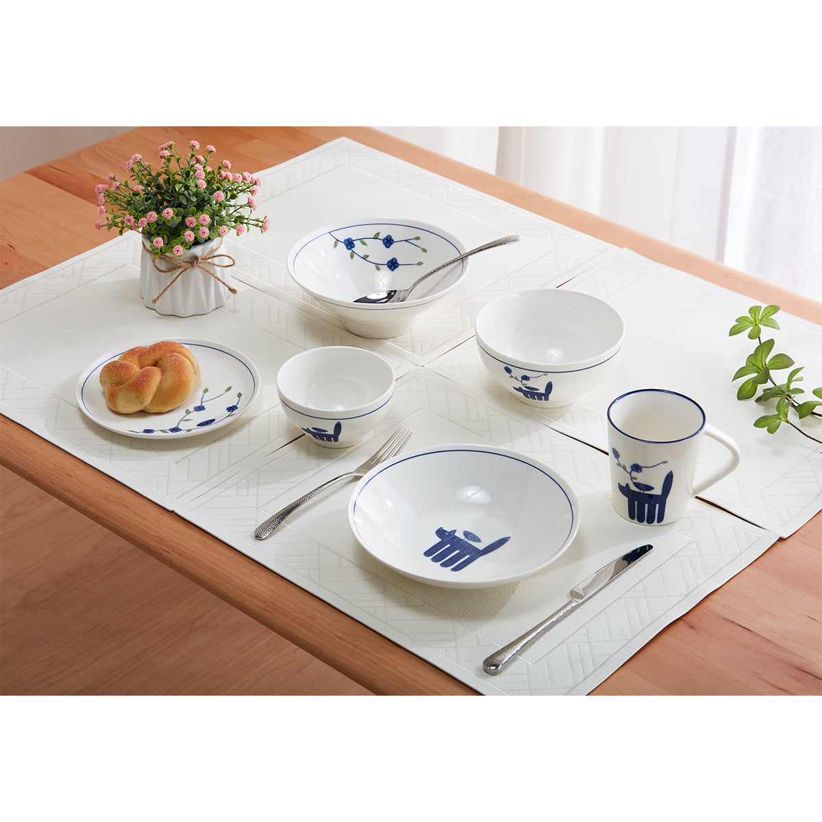 【家居】釉下彩餐具 閑庭漫步