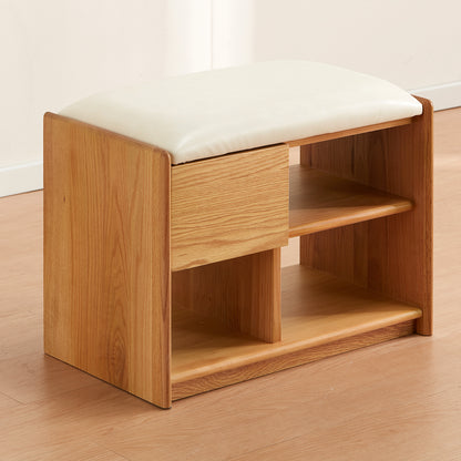 【傢俱】可坐式鞋櫃 宜木WP01 自然色