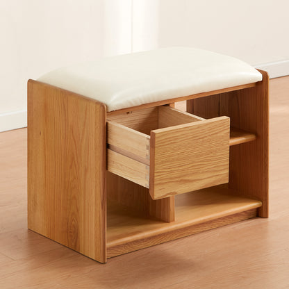 【傢俱】可坐式鞋櫃 宜木WP01 自然色