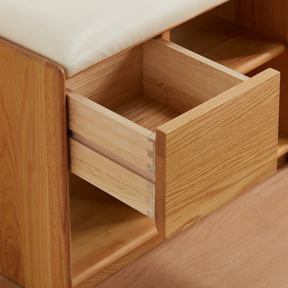 【傢俱】可坐式鞋櫃 宜木WP01 自然色