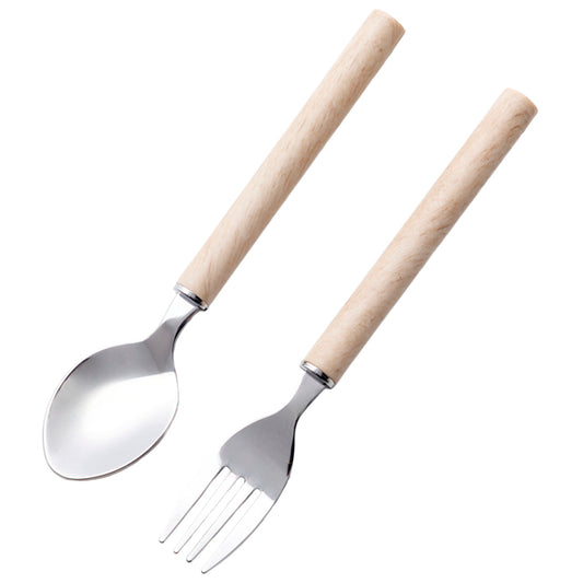 【家居】匙羹叉餐刀 木紋 WD01 PR