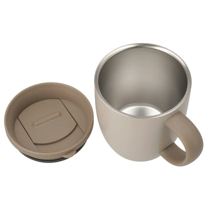 【家居】連蓋不銹鋼馬克杯  MOID04