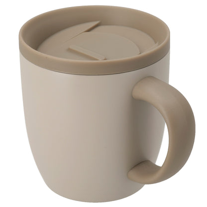 【家居】連蓋不銹鋼馬克杯  MOID04