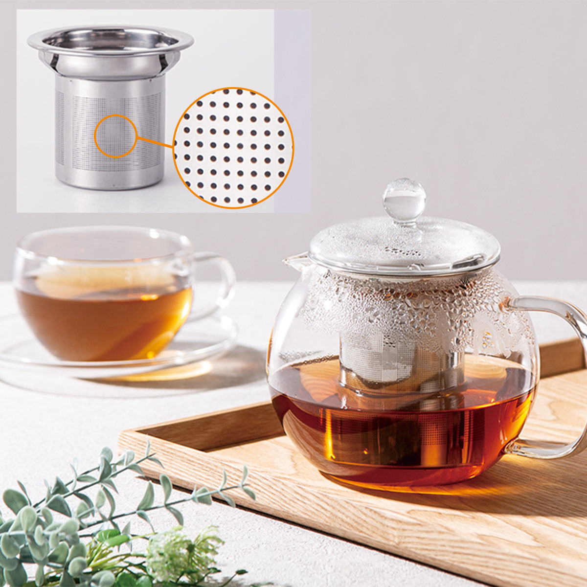 【家居】耐熱玻璃茶壺