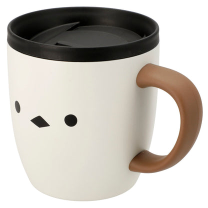 【家居】帶蓋不銹鋼馬克杯 小肥啾