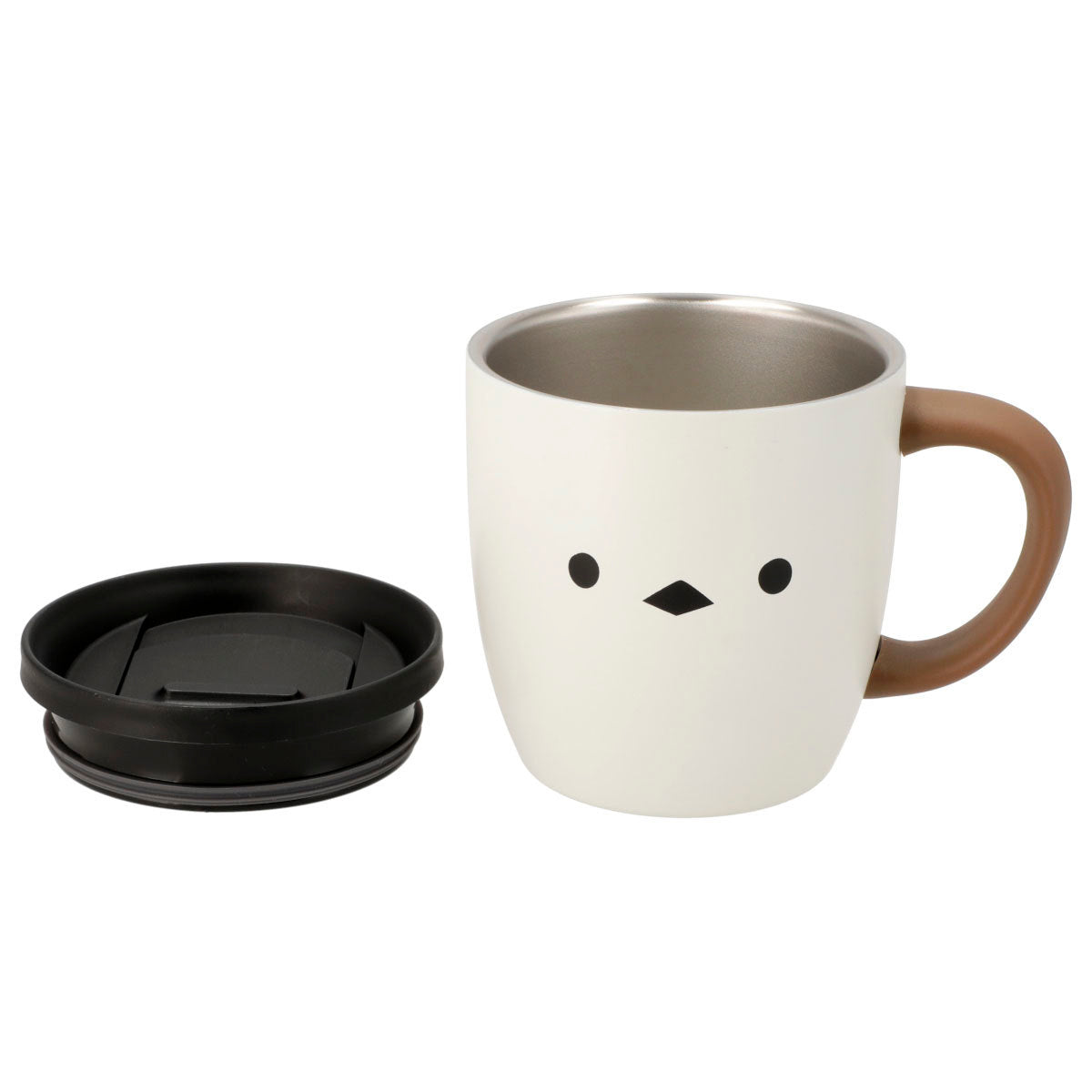 【家居】帶蓋不銹鋼馬克杯 小肥啾