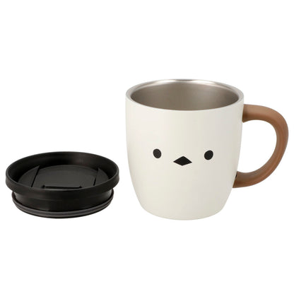 【家居】帶蓋不銹鋼馬克杯 小肥啾