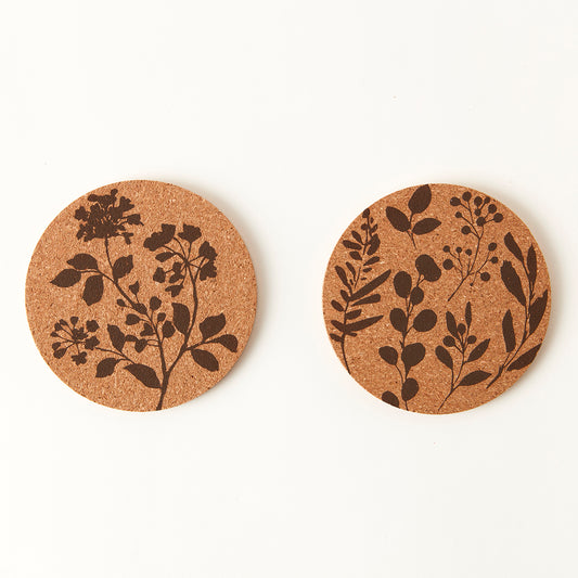 【家居】軟木杯墊2片裝