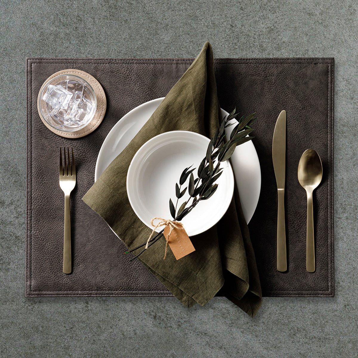 【家居】PVC餐墊 LEATHER-LIKE QA24