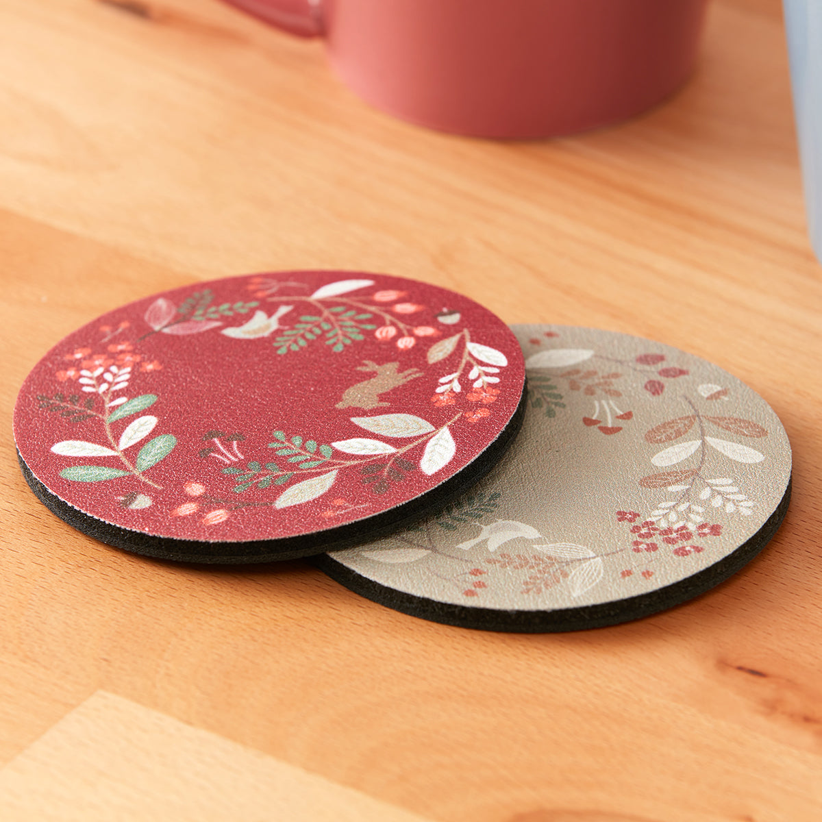 【家居】PU杯墊 2枚裝