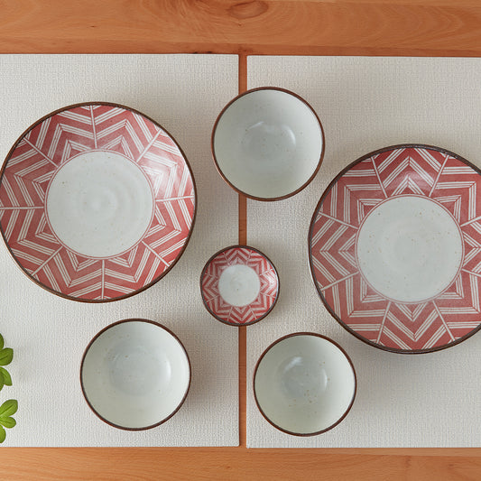 【家居】超輕量餐具 矢羽根紋