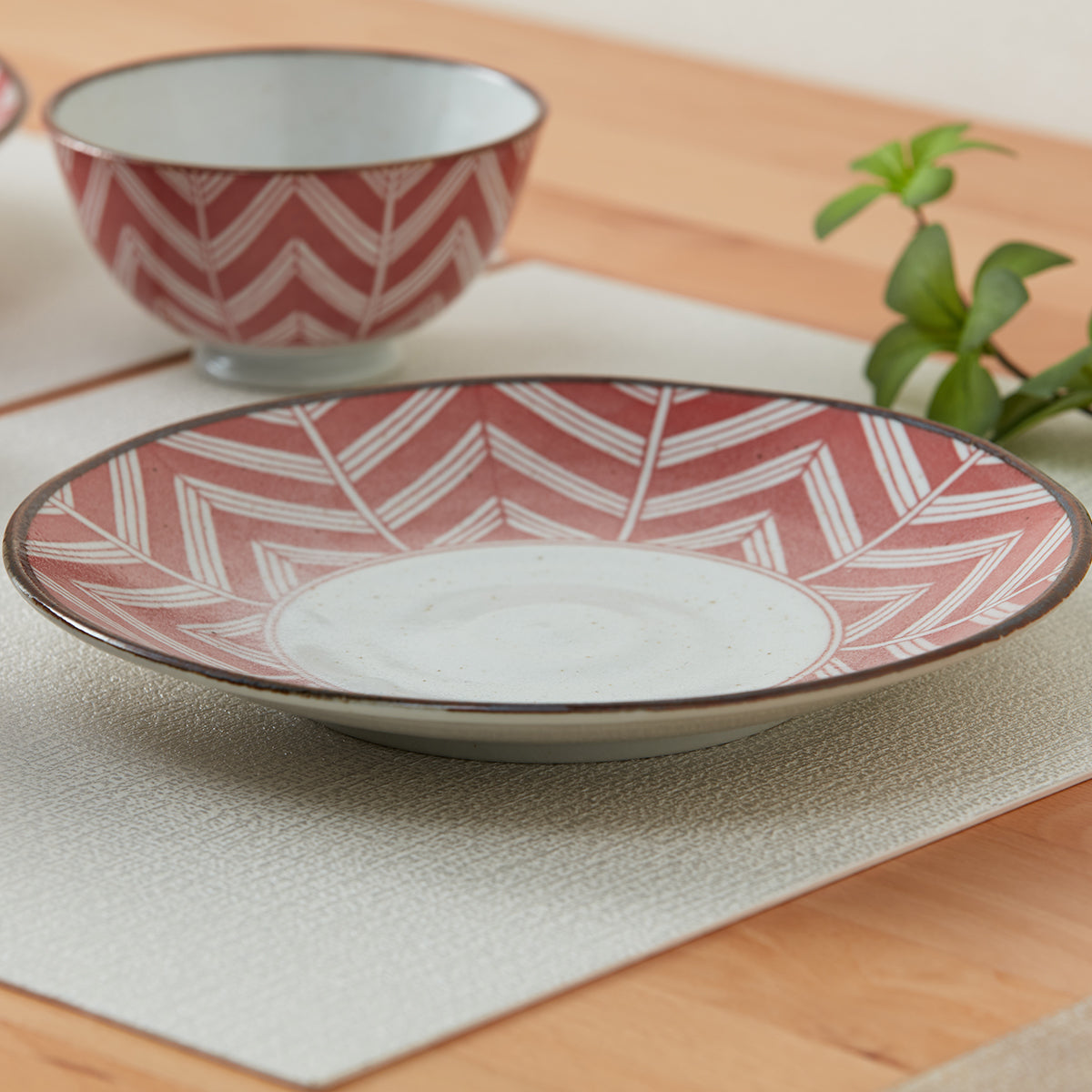 【家居】超輕量餐具 矢羽根紋