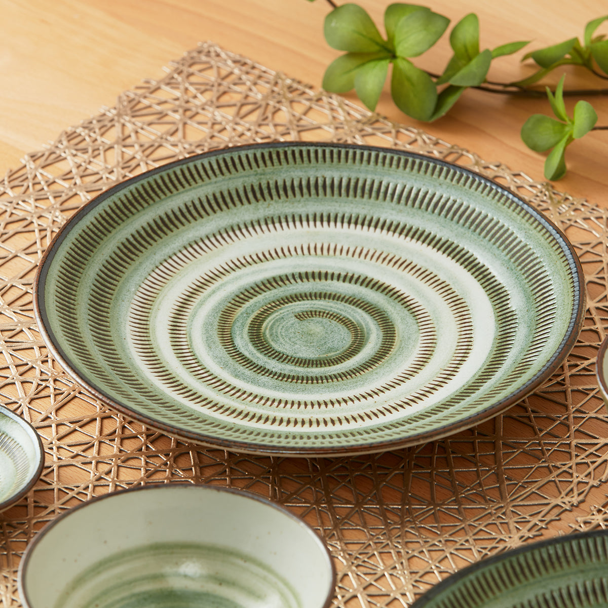 【家居】超輕量餐具 青朽葉