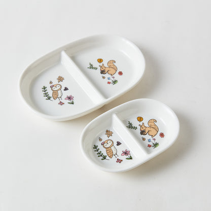 【家居】兒童餐具5件套 田園