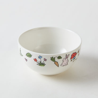 【家居】兒童餐具5件套 田園