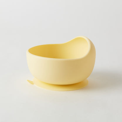 【家居】防滑輔食碗 黃色