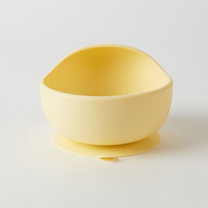 【家居】防滑輔食碗 黃色
