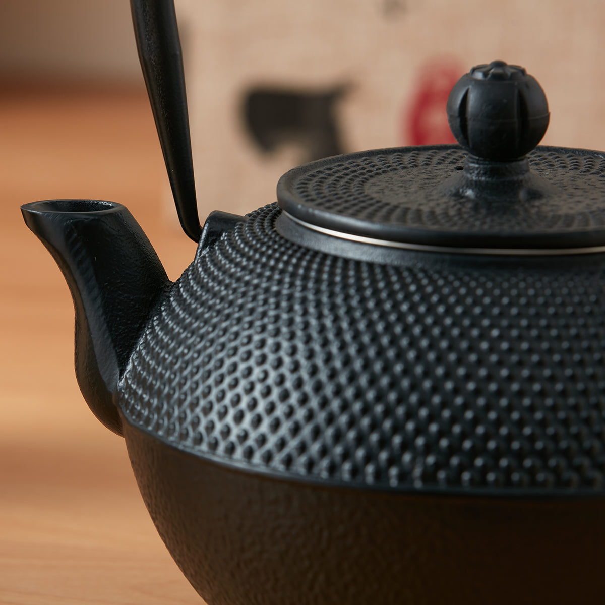 【家居】顆粒鑄鐵壺 1.1L