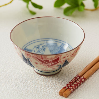 【家居】飯碗 千紙鶴/柴犬/可愛達摩