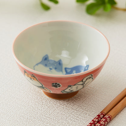 【家居】飯碗 千紙鶴/柴犬/可愛達摩